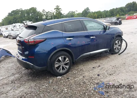 2022 Nissan Murano S Intelligent Awd from USA, damaged, VIN 5N1AZ2AS6NC123616